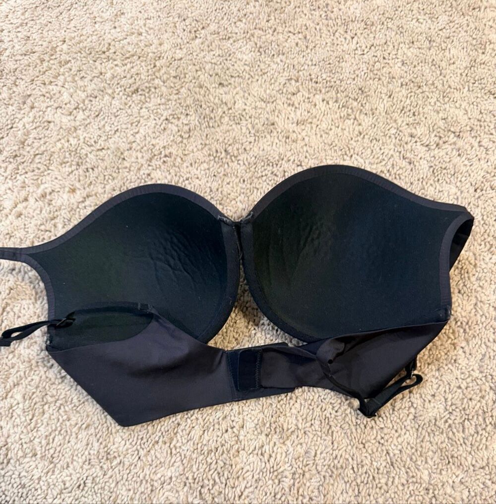 Skims Ultimate Push-Up Plunge Underwire Bra Black Size 38D
